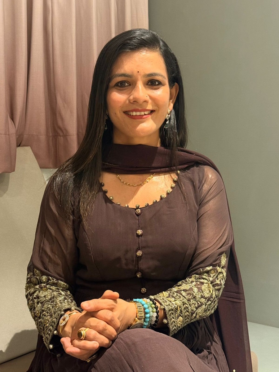 Puunam R Shah at the LEKHHI consultation studio